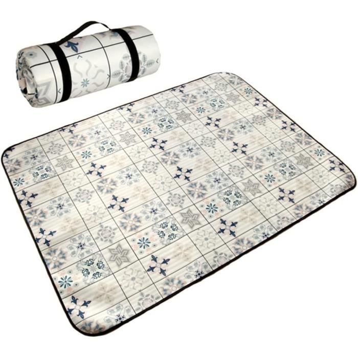 Matelas De Pique-nique VERTERO 150x130 Cm - Jamais Servi, Vert, Format Grand