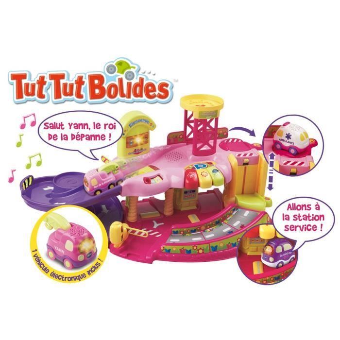 Garage interactif Tut Tut Bolides VTECH - 3 étages et 6 zones magiques -  Cdiscount Jeux - Jouets