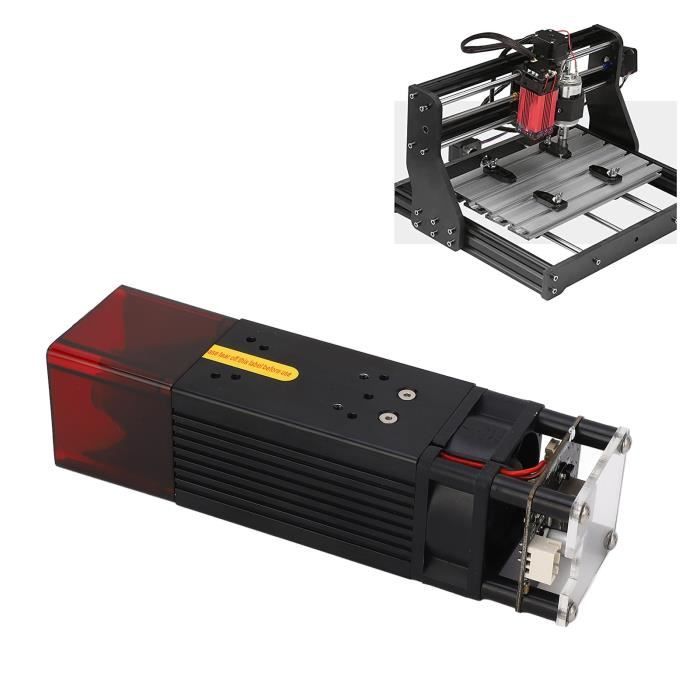 Module Laser Bleu-violet 40W 450nm Pour Gravure Et Découpe - Tête Laser Pour Machine DIY