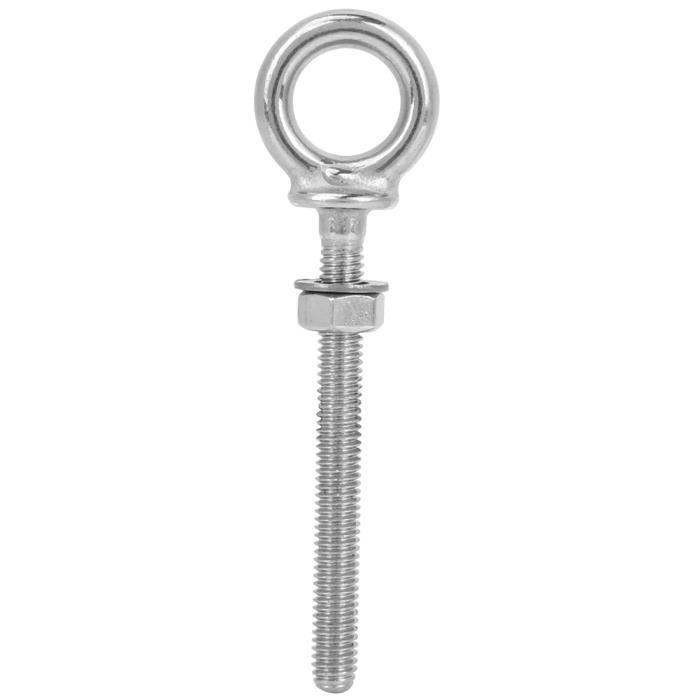 Boulon à Œil Rotatif M10 X 18 Mm - Point De Levage Pivotant Grade 80 Avec Anneau 0,5 Tonne (500 Kg)