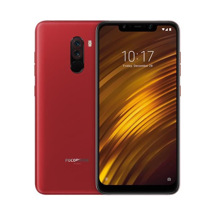 Xiaomi POCOPHONE F1 6+64Go Global Version EU Rouge - Cdiscount  