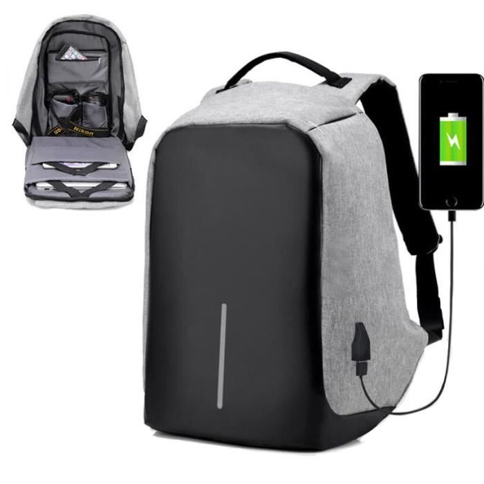 Sac à dos tzowla business laptop anti-theft college sac à dos avec port de charge USB et serrure 15.6 pouces sacs à dos d’ordinateur pour les femmes hommes randonnée décontractée Voyage Daypack-Rouge 