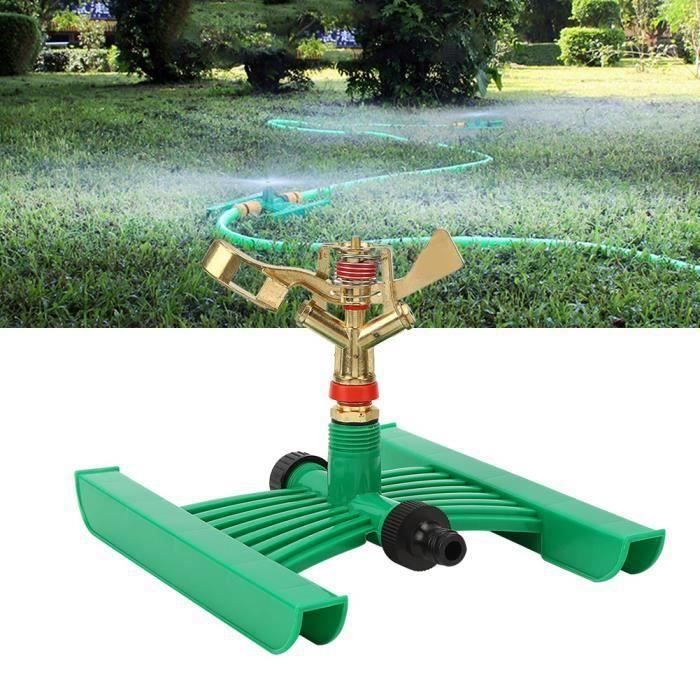 Atyhao Arroseur de Jardin Rotatif G1/2 Automatique Irrigation Gazon