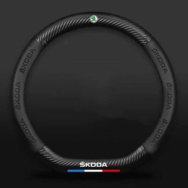 Accessoires Auto Intérieurs,Couverture De Volant De Voiture Tressée