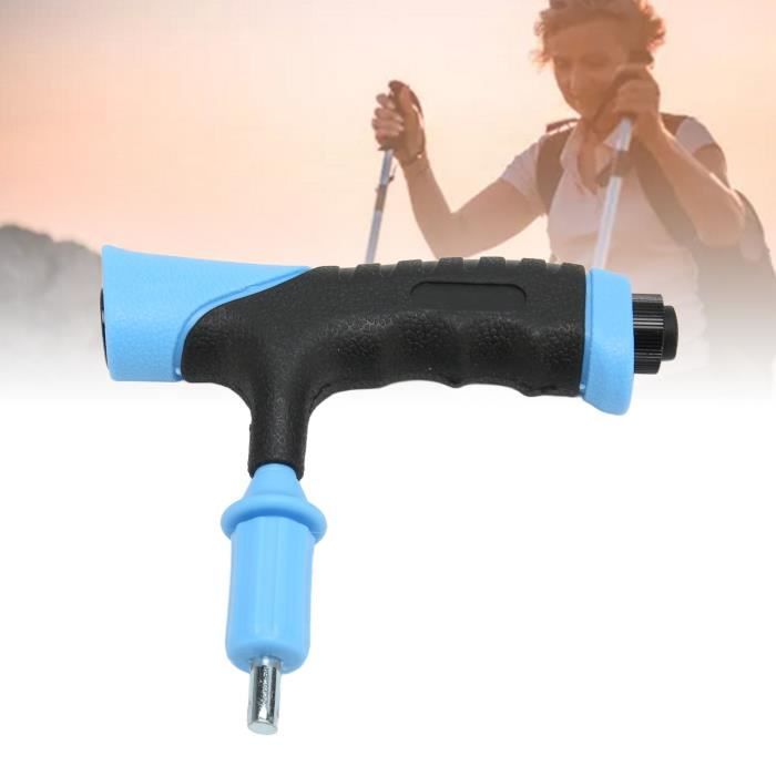 Poignée Luminescente Pour Canne De Plongée - Pour Tiges De 8 Mm - Brille 1 à 4h Après Exposition - Plastique Antidérapant - 10