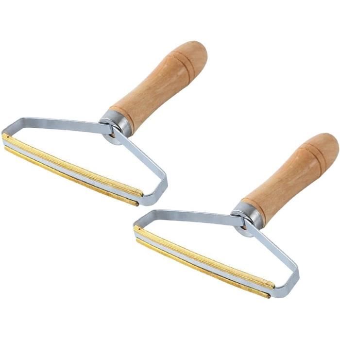 Brosse à Vêtements Vintage Swank Clothing - Années 60 - Manche En Bois - Allemagne De L'Ouest
