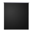 :)66092 GRAND Store enrouleur occultant - ECONOMIQUE - Rideau et voilage noir 60 x 120 cm-1