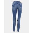Pantalon jeans slim Vigny pulp c blue l - Le temps des cerises-1