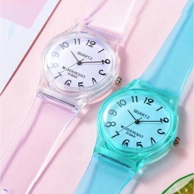 Montre Femme OFFCUP 38mm - Bracelet Silicone, Quartz Analogique, Style Sport Et Quotidien