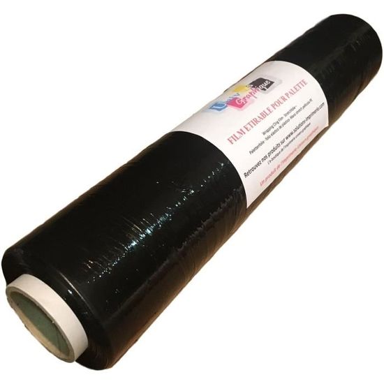 Film étirable transparent 450 mm x 270 mètres film protecteur extensible emballage pour déménagement 