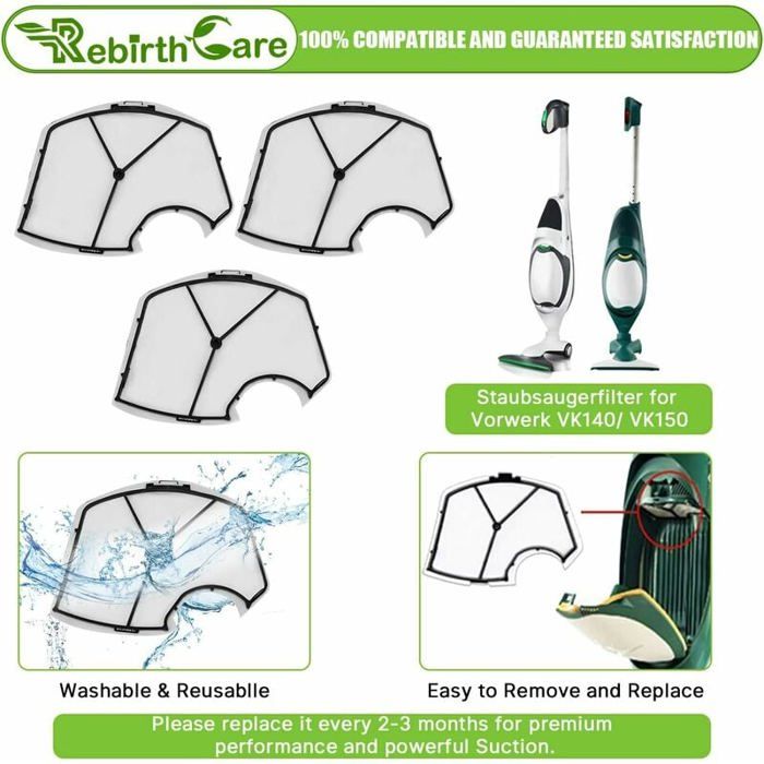 6 Sacs Aspirateur Pour Vorwerk Folletto VK 140-150 - Filtration Optimale
