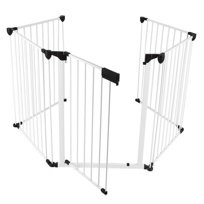 Kit 4 Tiges Filetées M10 Pour Barrière Sécurité Bébé/Animal – Extension Vis Pression Escalier (Blanc)