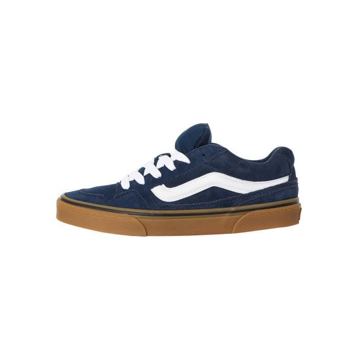 Vans daim bleu discount