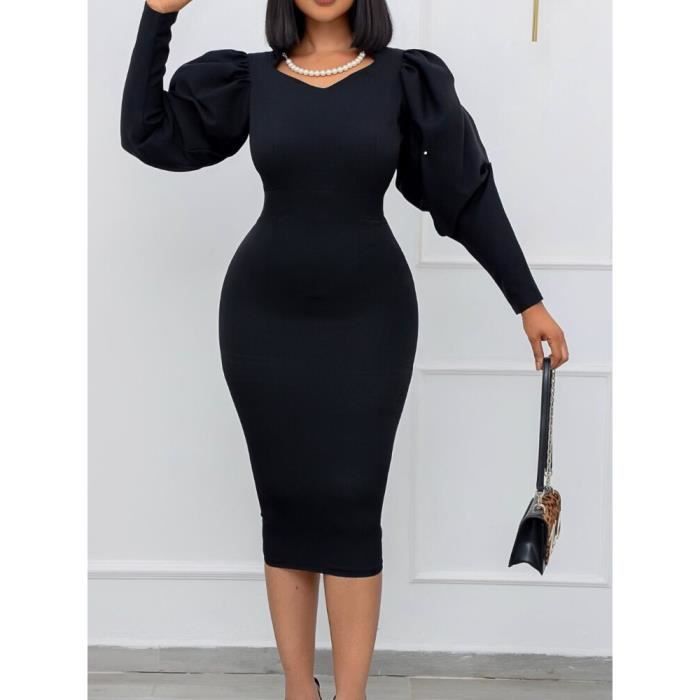 Robe de travail de bureau chic deals