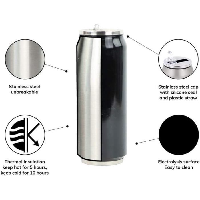 Cafetière Isotherme IDEUS Double Paroi 2 Litres - Acier Inoxydable Céladon - Garde Chaud 12H