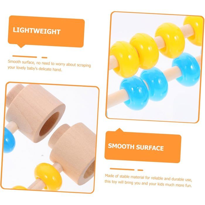 ZERONE jouets de puzzle Jouets mathématiques éducatifs en bois, Puzzle