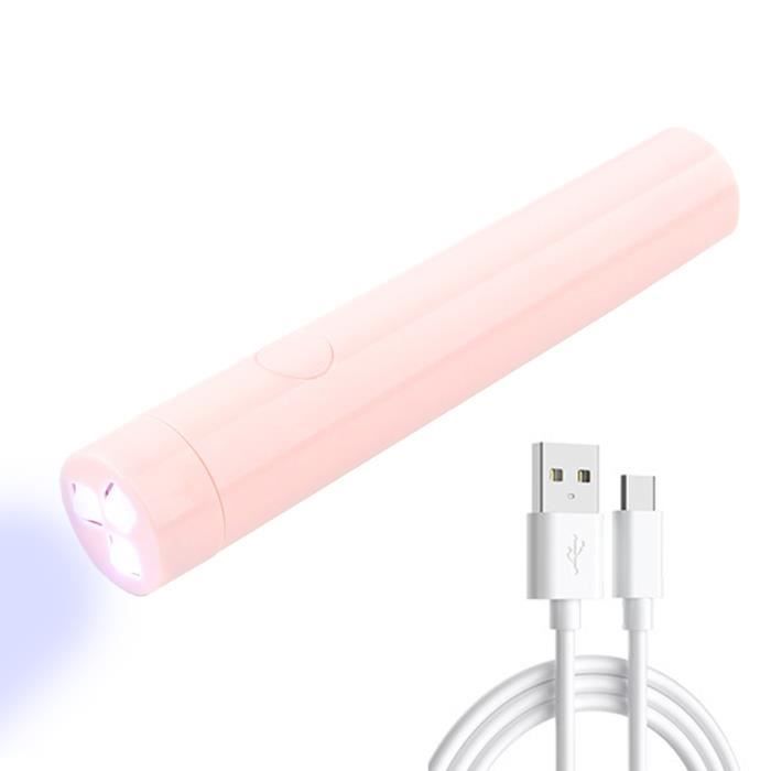Mini Lampe UV/LED - Pratique & Portable - Séchage Rapide