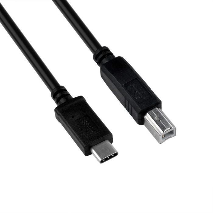 Cable Imprimante USB 2.0 Type-A Vers Type-B Avec Filtre - imychic