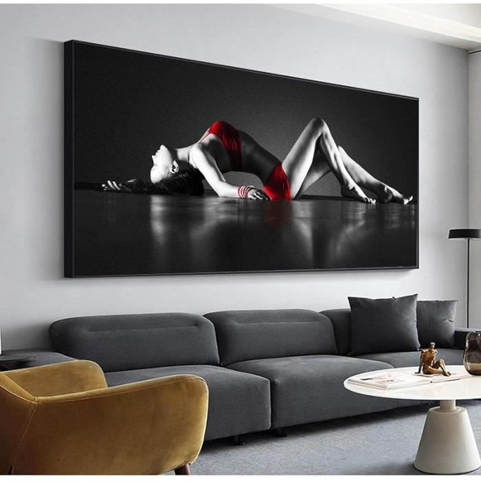 Pochoir De Fesses Peinture , Tableau, Original, Nu, Seins, Femme
