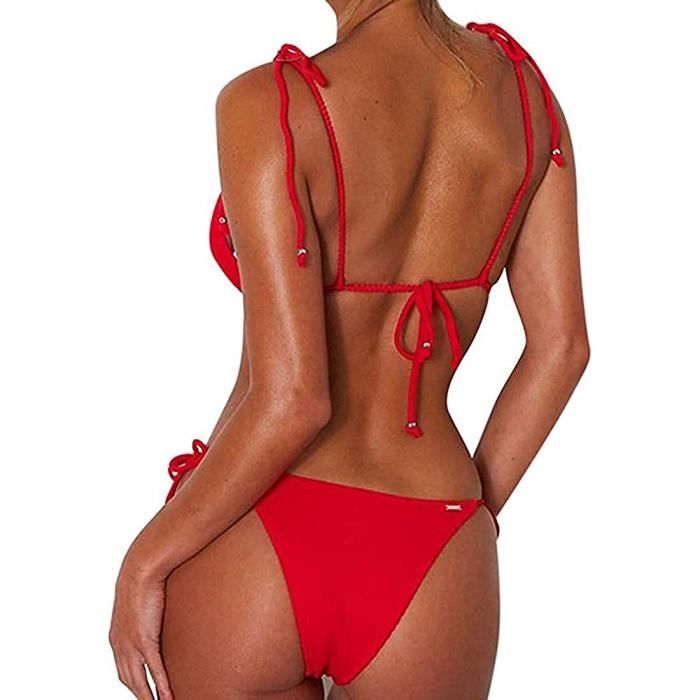 Maillot de 2025 bain ficelle devant