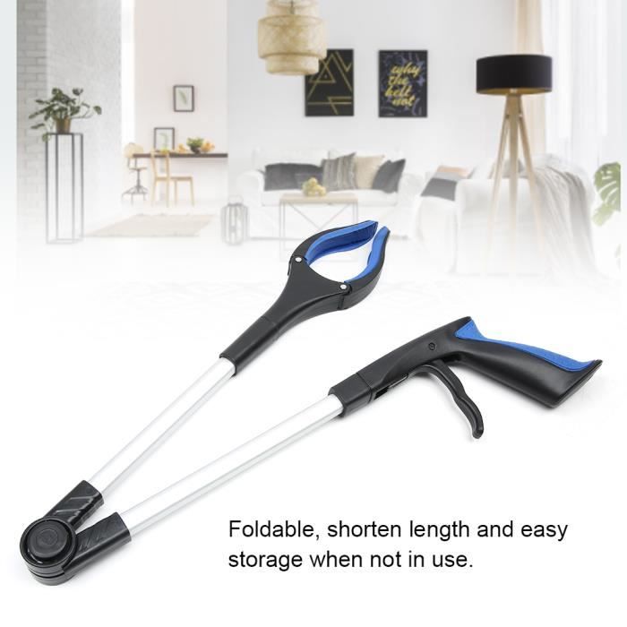 Pince De Ramassage à Bras Extra-Long, Outil De Ramassage à Portée Facile, Pince Pliable Pour