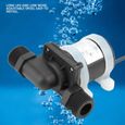 Mini pompe à eau 12V DC, pompe à eau de suralimentation à vitesse réglable Pompe de circulation d'eau Pompe à eau de-3