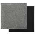 vidaXL Dalles de tapis de sol 20 pcs 5 m² 50x50 cm Gris-3
