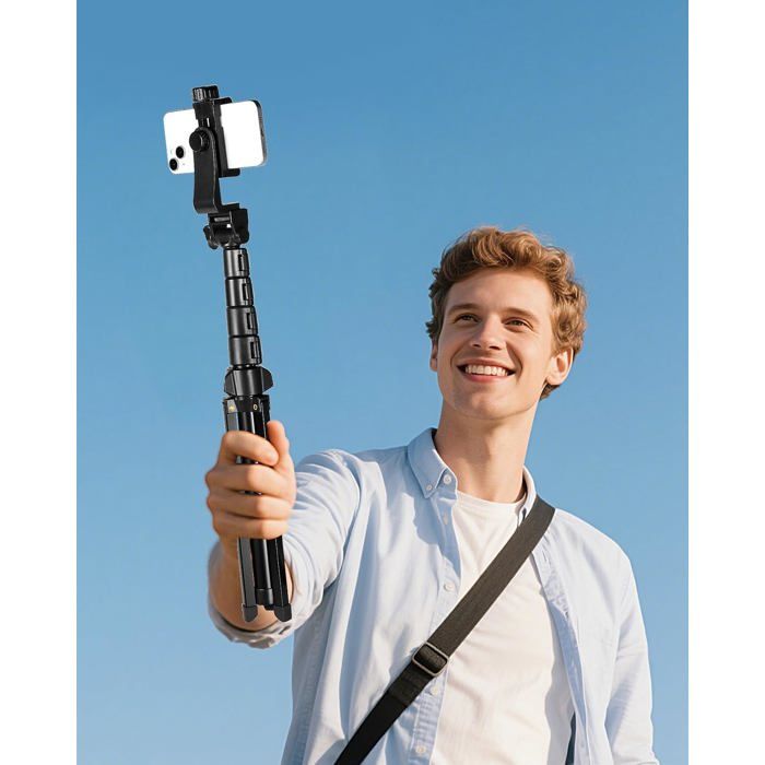 Kwmobile Porte-Carte Autoadhésif Smartphone - Pochette Tissue Lavande Pour 4 Cartes Avec Support Main Et Fonction Stand