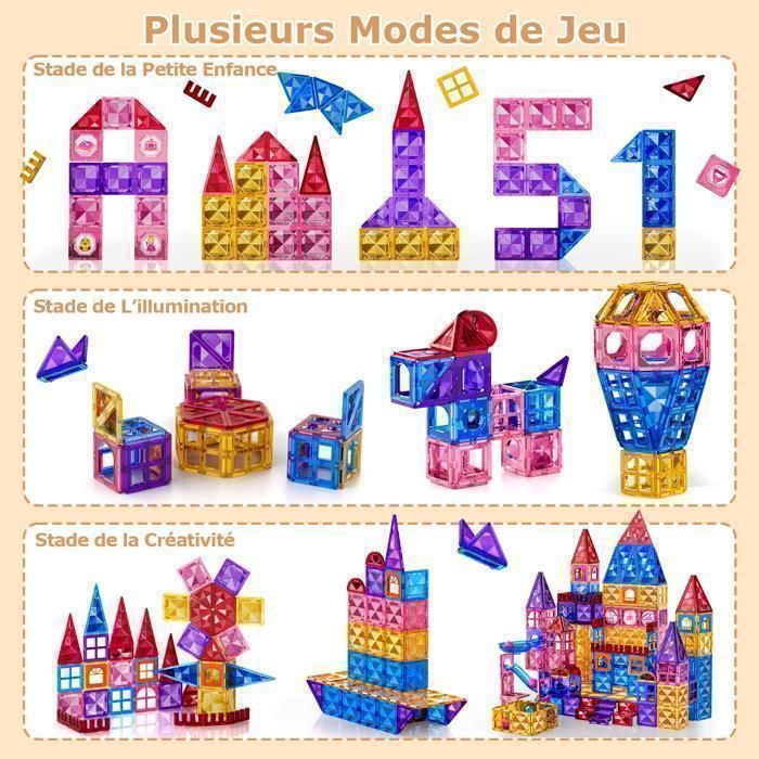 Jeu Magnétique Petit Collage – Astronaute Et Scène Spatiale – 25 Pièces – Boîte Portable – Dès 3 Ans – Créatif Et Imaginatif