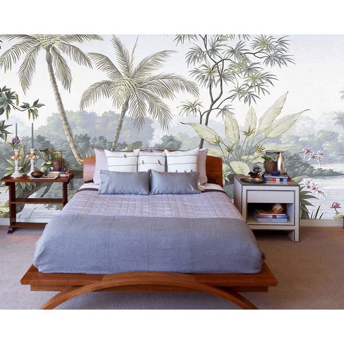 Papier Peint Panoramique Jungle,400x280cm Papier Peint Soie Jungle ...