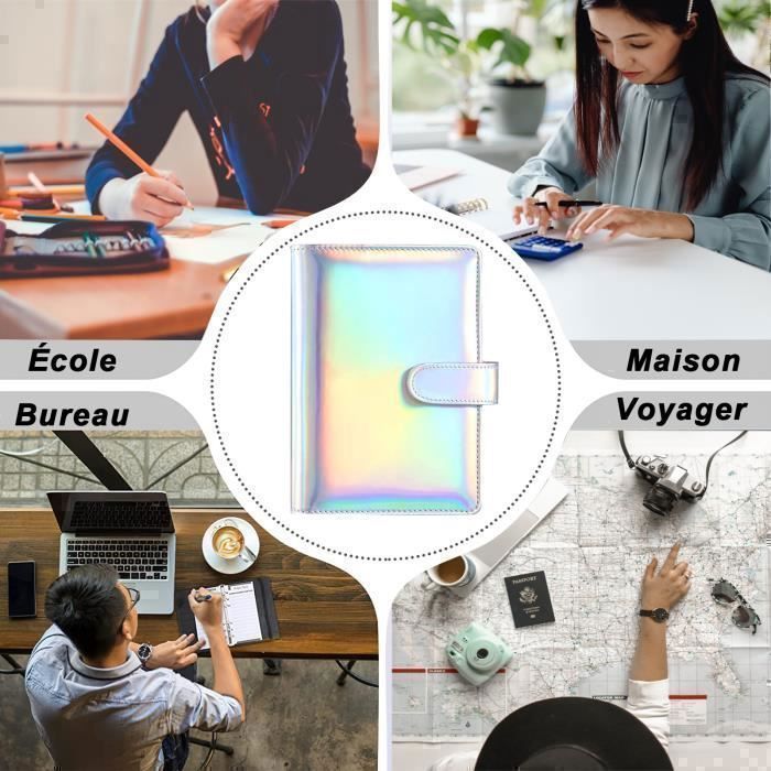 Classeur Budget Avec Feuilles Rechargeables Colorées Cahier