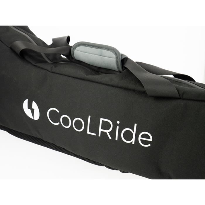 Sac De Transport Hudora Pour Trottinette - Roues 200-250mm - Noir/Rouge - Polyester Résistant
