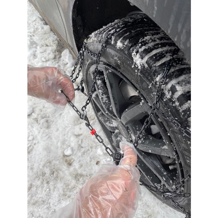 Chaînes à Neige Automatiques POLAIRE XK9 - Taille 110, Pour Pneus 215/50R18 Ou 215/55R17