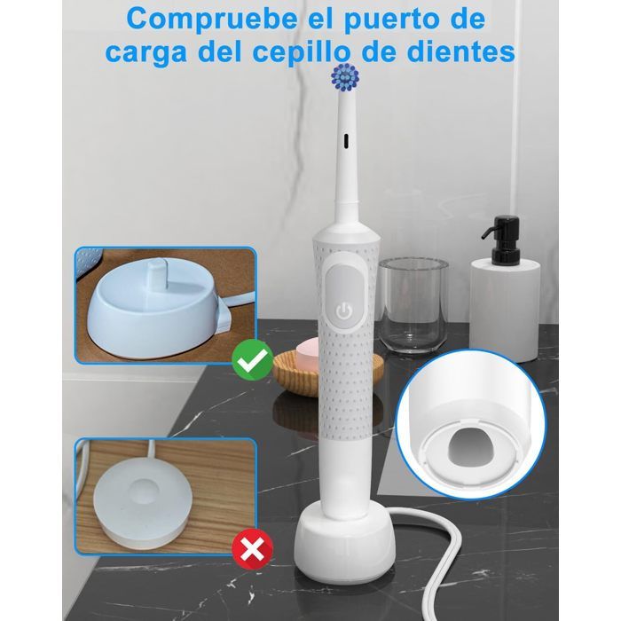 Station De Charge Quai Pour Brosse à Dents Braun Oral-B - Neuf, Générique, Blanc