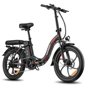 Vélo électrique FAFREES F700M 250W - Batterie 36V10Ah - 9 Vitesses - Noir - Neuf Sous Emballage