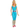 Disney Pixar Toy Story 4, Poupée Barbie Blonde de 29 cm en Tenue de Gym avec  Jambières, Jouet pour Enfant, GFL78-0