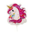 Bougie D Anniversaire Licorne Magique 7 5 Cm Achat Vente Kit De Decoration Cdiscount