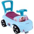 Smoby- La Reine des Neiges - Porteur auto ergonomique - Fonction Trotteur - Coffre à jouets-0
