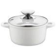 Vario casserole Click induction 16 cm aluminium/verre blanc-0