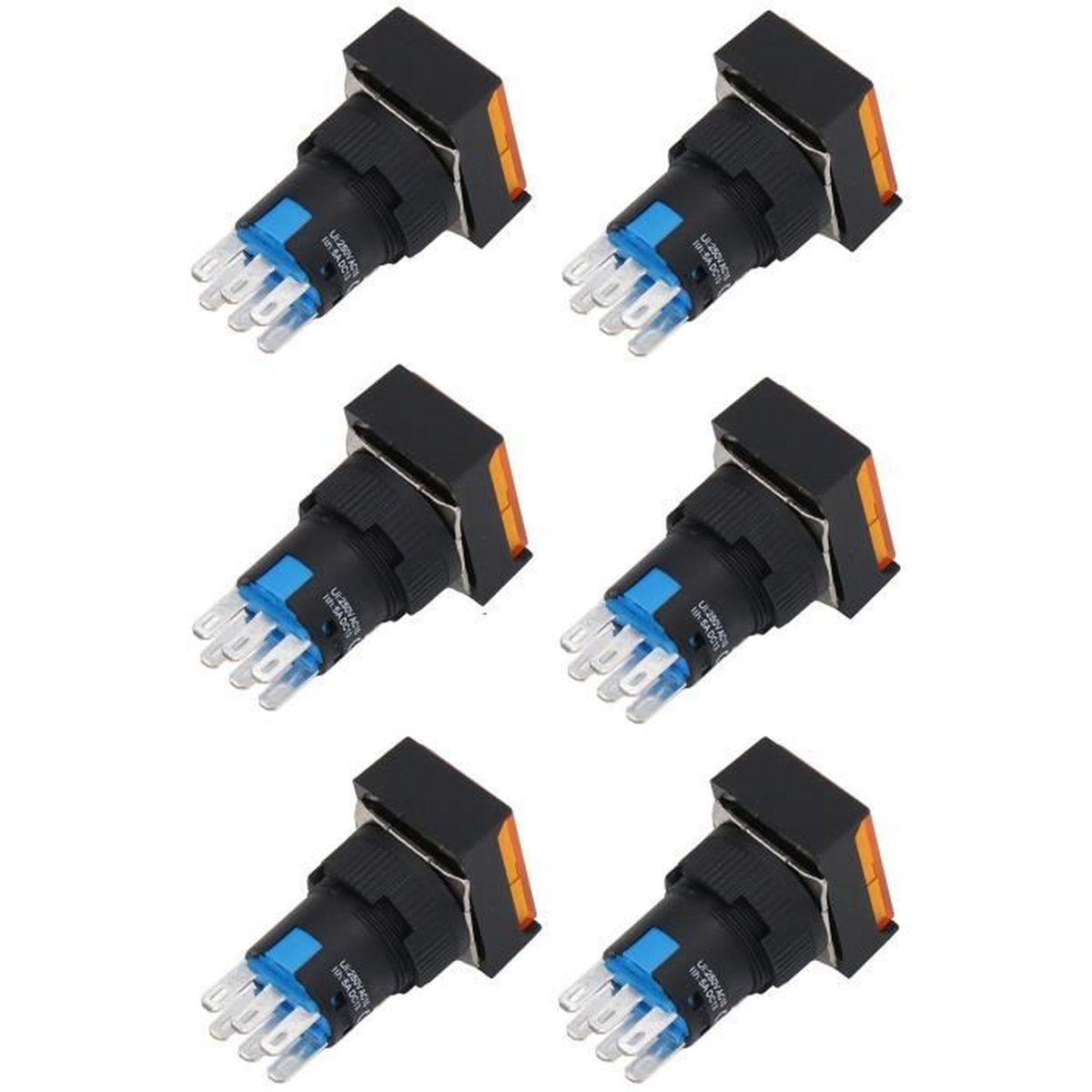 Interrupteur Bouton Poussoir Momentané 12V DC 50A - Démarrage Moteur, étanche, Pour Voiture, Bateau