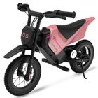 Moto Électrique pour Enfants EVERCROSS TECH EV05M – 2 vitesses– Batterie Lithium 150W 4Ah – Cadeau Idéal Rose