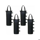 JORMFTTE Lot de 4 poids pour sacs de sable pour tonnelle, poids pour sacs de sable pour pieds, poids pour tente solaire, poids pour parasol