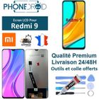 PHONEDROID Écran complet LCD + Tactile Xiaomi Redmi 9 Black + Outils, stock en France
