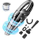 RITONDA Aspirateur à Main,7000PA,Mini Aspirateur Voiture sans Fil, Aspirateur voiture USB Rechargeable, pour Maison Voiture Bureau