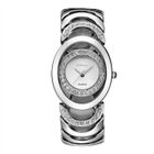 SHARPHY Montre femme Strass de marque haut de Luxe argent