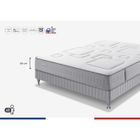 Ensemble matelas sommier 140 x 190 SIMMONS Hauteur 25 cm - Ressorts ensachés Sensoft - Fabriqué en France - SW3