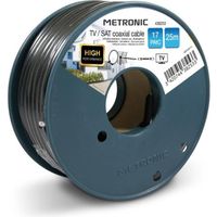 METRONIC 498253 Câble coaxial TV - SAT 17 PAtC 25 m