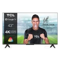 Tcl TV 43P735 43`` LED 4K UHD Smart TV Aluminium brossé - 5901292517533