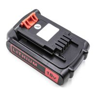 vhbw Batterie compatible avec Black & Decker STC1820CM, STC1820PCB, STC1840EPC outil électrique (2000mAh Li-ion 18 V)