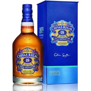 WHISKY BOURBON SCOTCH Whisky Chivas Regal 18 ans - Blended whisky - Ecos